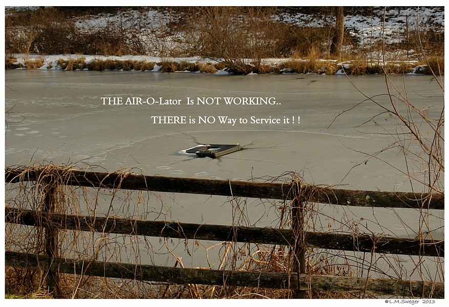 Click to Enlarge Swan Pond Air-O-Lator
